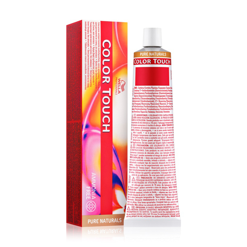 Безаміачна тонувальна крем-фарба для волосся Wella Professionals Color Touch Pure Naturals 5/0, 60 мл